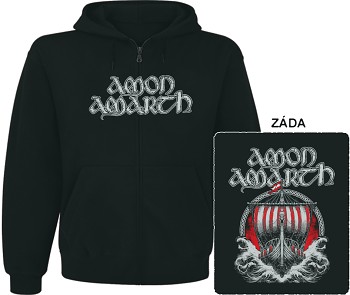 Amon Amarth - mikina s kapucí a zipem 17