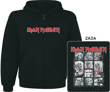 Iron Maiden - mikina s kapucí a zipem 33