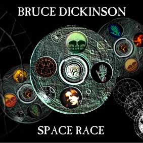 Bruce Dickinson - Space Race - polštář