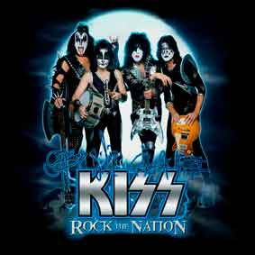 Kiss - Rock The Nation - polštář