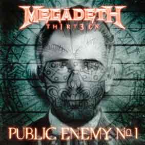 Megadeth - Public Enemy No 1 - polštář