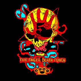 Five Finger Death Punch - polštář 3