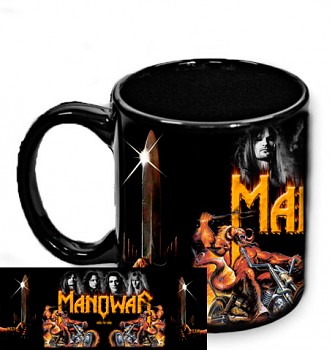 Manowar - hrnek černý 1