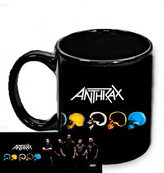 Anthrax - hrnek černý