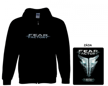 Fear Factory - mikina s kapucí a zipem