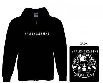 Impaled Nazarene - mikina s kapucí a zipem