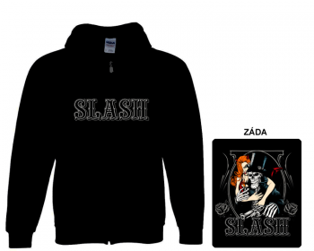 Slash - mikina s kapucí a zipem