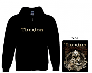 Therion - mikina s kapucí a zipem