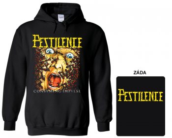 Pestilence - mikina s kapucí