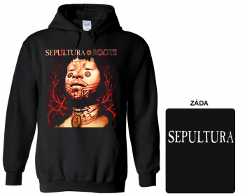 Sepultura - mikina s kapucí