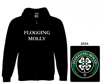 Flogging Molly - mikina s kapucí a zipem