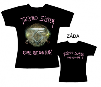 Twisted Sister - tričko dámské