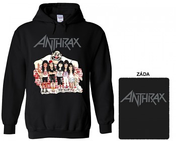 Anthrax - mikina s kapucí