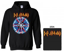 Def Leppard - mikina s kapucí