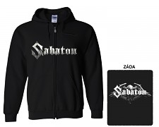 Sabaton - mikina s kapucí a zipem