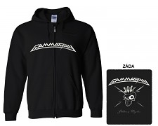 Gamma Ray - mikina s kapucí a zipem