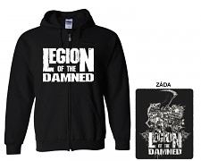 Legion Of The Damned - mikina s kapucí a zipem
