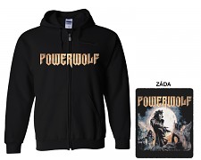 Powerwolf - mikina s kapucí a zipem