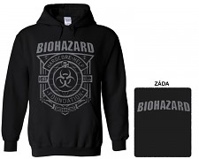 Biohazard - mikina s kapucí