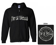 First Blood - mikina s kapucí a zipem
