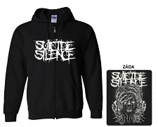 Suicide Silence - mikina s kapucí a zipem