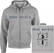 Deep Purple - mikina s kapucí a zipem