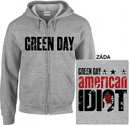 Green Day - mikina s kapucí a zipem