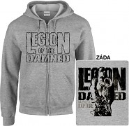 Legion Of The Damned - mikina s kapucí a zipem