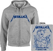 Metallica - mikina s kapucí a zipem