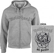 Motörhead - mikina s kapucí a zipem