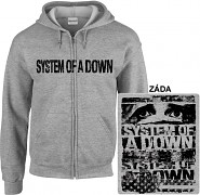 System Of A Down - mikina s kapucí a zipem
