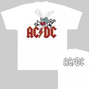 AC/DC - triko bílé