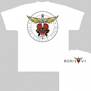 Bon Jovi - triko bílé