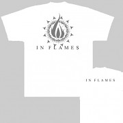 In Flames - triko bílé