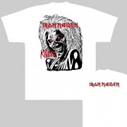 Iron Maiden - triko bílé