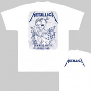 Metallica - triko bílé