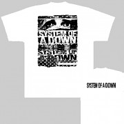 System Of A Down - triko bílé