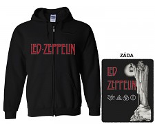 Led Zeppelin - mikina s kapucí a zipem