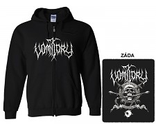 Vomitory - mikina s kapucí a zipem