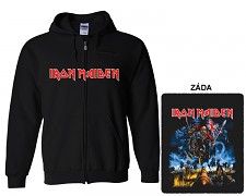 Iron Maiden - mikina s kapucí a zipem