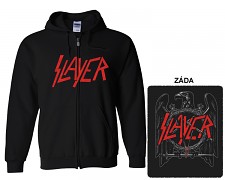 Slayer - mikina s kapucí a zipem