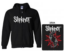 Slipknot - mikina s kapucí a zipem