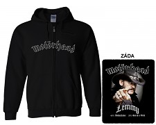 Lemmy Kilmister - mikina s kapucí a zipem