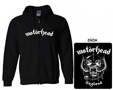 Motörhead - mikina s kapucí a zipem
