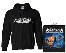 Avantasia - mikina s kapucí a zipem