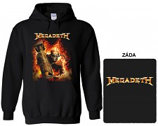 Megadeth - mikina s kapucí
