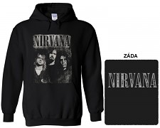 Nirvana - mikina s kapucí