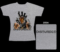 Disturbed - dámské triko šedé