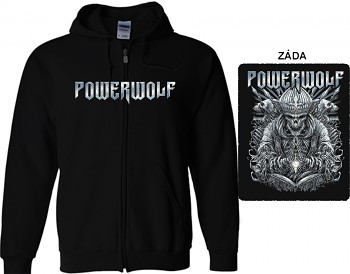 Powerwolf - mikina s kapucí a zipem