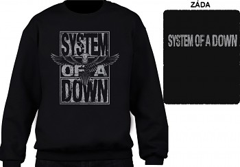 System Of A Down - mikina bez kapuce